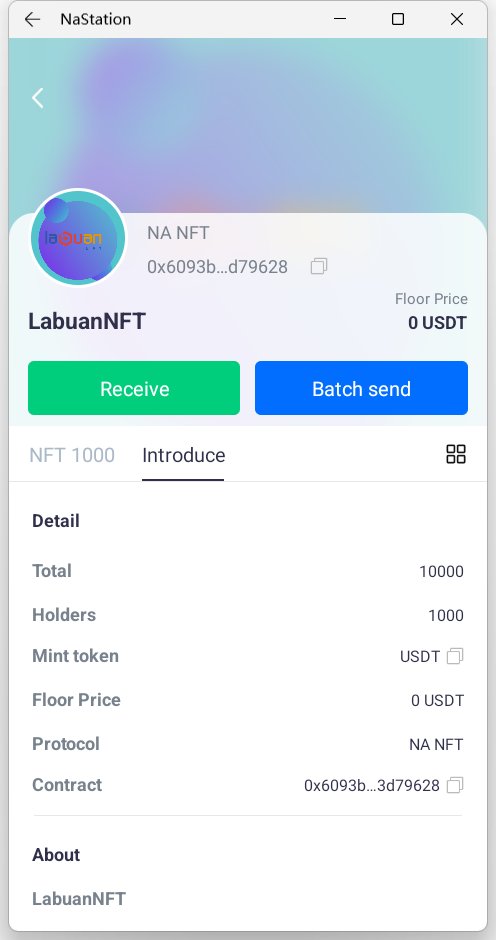 nirvana_chain's tweet photo. 🎉Congratulations🎉
The first #NA NFT project has been officially released.
🔗NaScan: https://t.co/yvzH9c1xqJ
🔗LabuanNFT: https://t.co/WM7fs43y1g
💕We will become friendly partners with https://t.co/WM7fs43y1g .
#NaChainGlobal #NAC https://t.co/ABW4wL8vb9