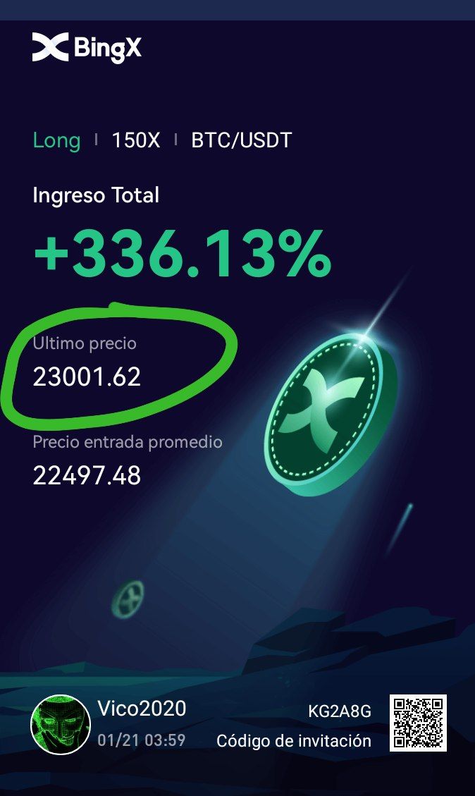 Vico20203's tweet photo. @healthy_pockets @BingXLatino @BitcoinersLa Excelente madrugada para BTC 💯👍🤟🤩💲 https://t.co/ICtWNAh1RN