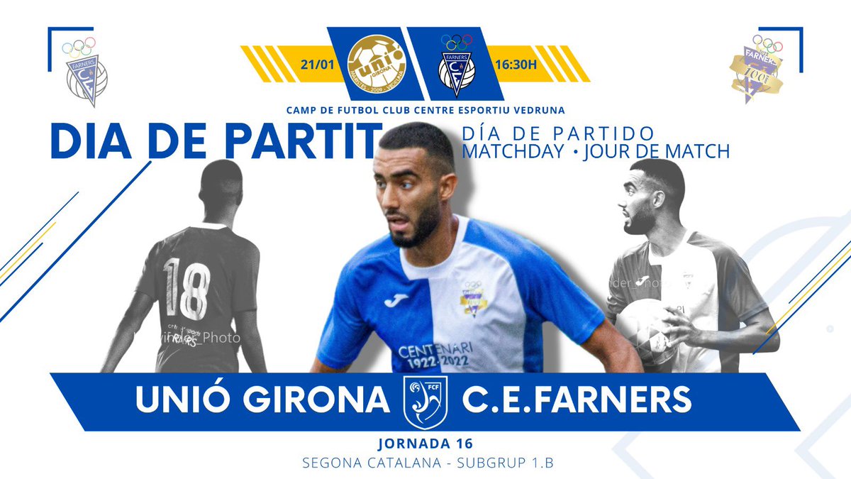 futbolfarners's tweet photo. 💙 D I A   D E   P A R T I T 🤍

#FarnersSempreEndavant #2cat1B https://t.co/knVCHlmmso