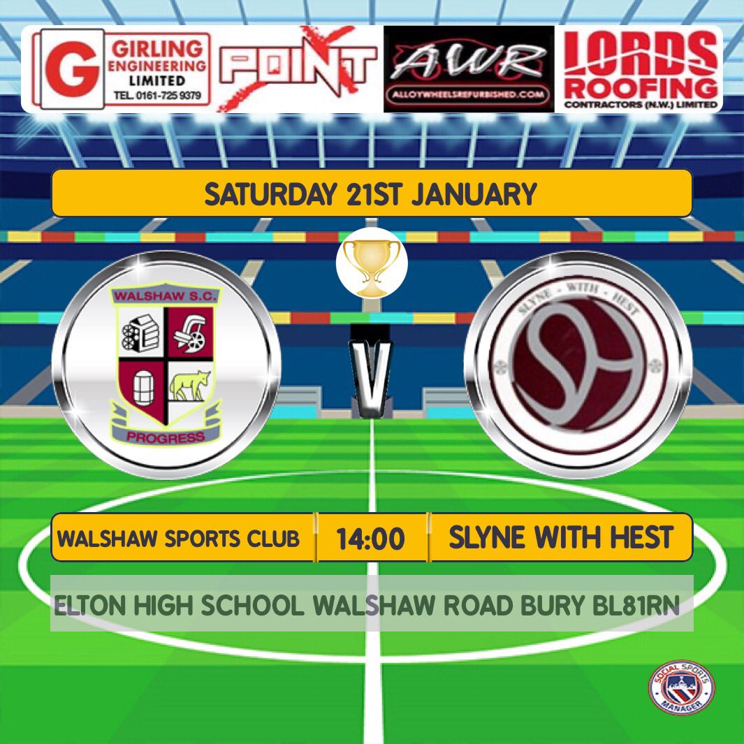 Most local games falling victim to the frost but we have a massive <a href="/LancashireFA/">Lancashire FA</a> shield 1/4 final with no such problems get down early for a good spot ⚫️⚪️⚫️⚪️