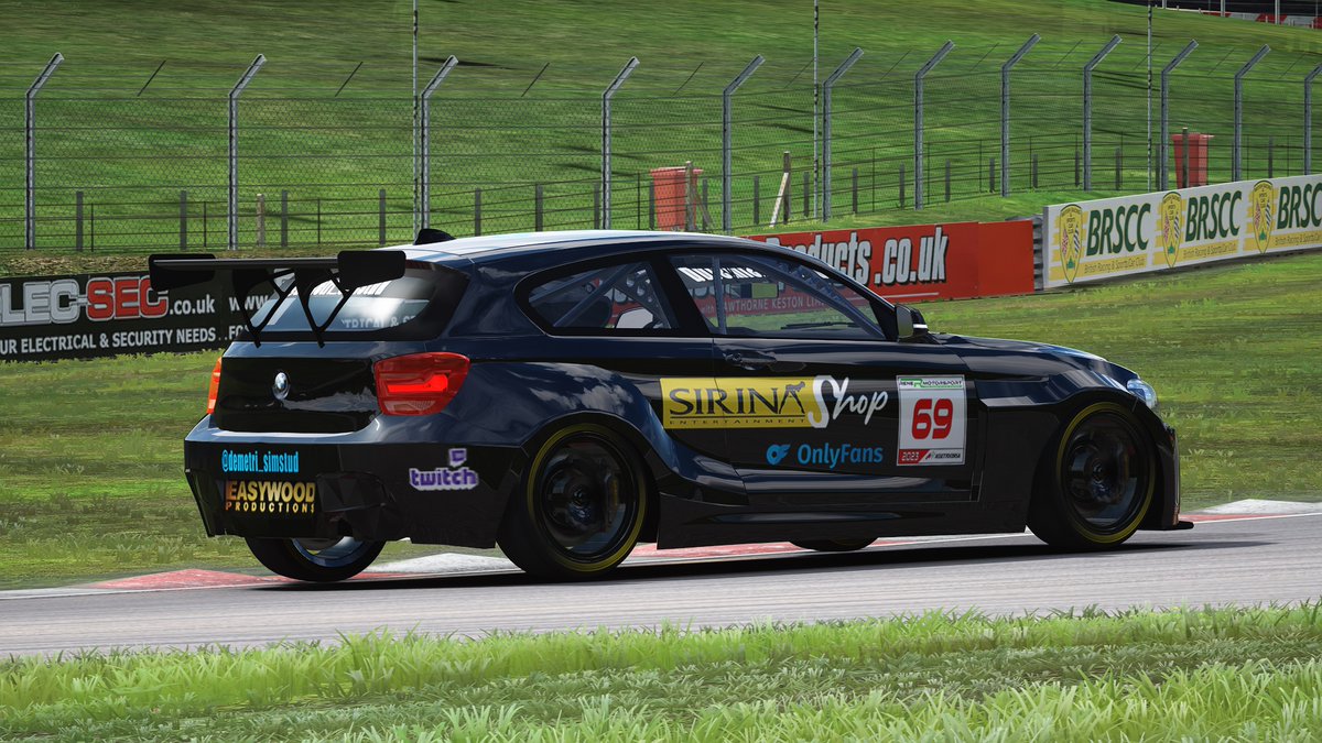 XXXDEMETRI's tweet photo. Love racing this little weapon, the perfect choice for 2023 BTCC championship.  Come watch me rag the shit out of it on https://t.co/IyCjCfxC3q Thursdays 8pm! @sirinaclub https://t.co/YYvfp32Tn7