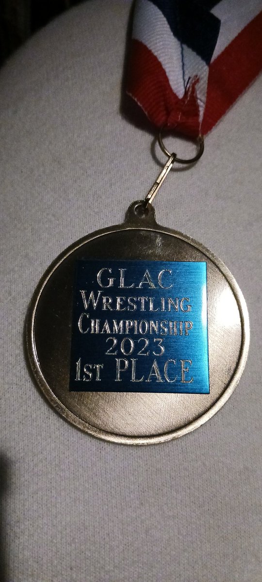 2023 GREAT LAKES ATHLETIC CONFERENCE 285 LB. CHAMP. <a href="/SamoanBeast52/">Avery Villarreal</a> #allconfrence #back2back