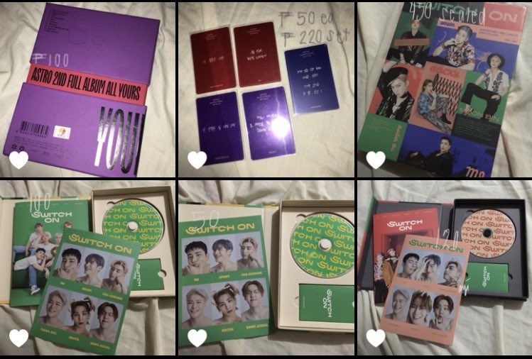 ayizcart's tweet photo. WTS LFB PH | #salesbyayi 

ASTRO Unsealed &amp; Sealed Album
1-3 available per ver!

⬭ onhand
⬭ price + pf + lsf 
⬭ condi : dm

𖥻 wts lfb astro eunwoo mj jinjin sanha rocky moonbin sealed switch on off ver all yours you me us album sticker ob cd message card https://t.co/M47EVf5yKv