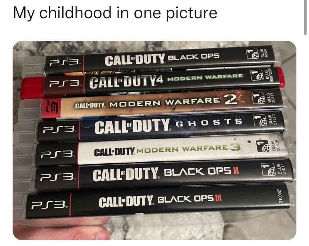 So true! Which is your favourite #callofduty ? #gaming