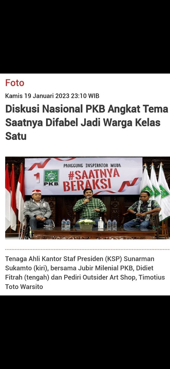 Gorinus1's tweet photo. Politik Kesetaraan PKB#Gus Muhaimin Iskandar https://t.co/U3NskMGnBj