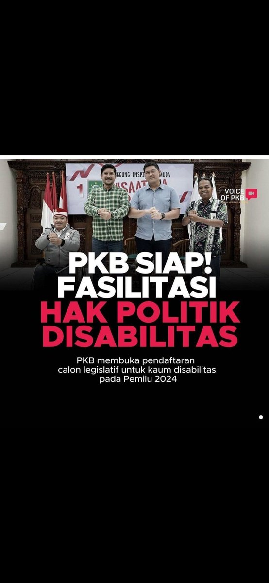 Gorinus1's tweet photo. Politik Kesetaraan PKB#Gus Muhaimin Iskandar https://t.co/U3NskMGnBj