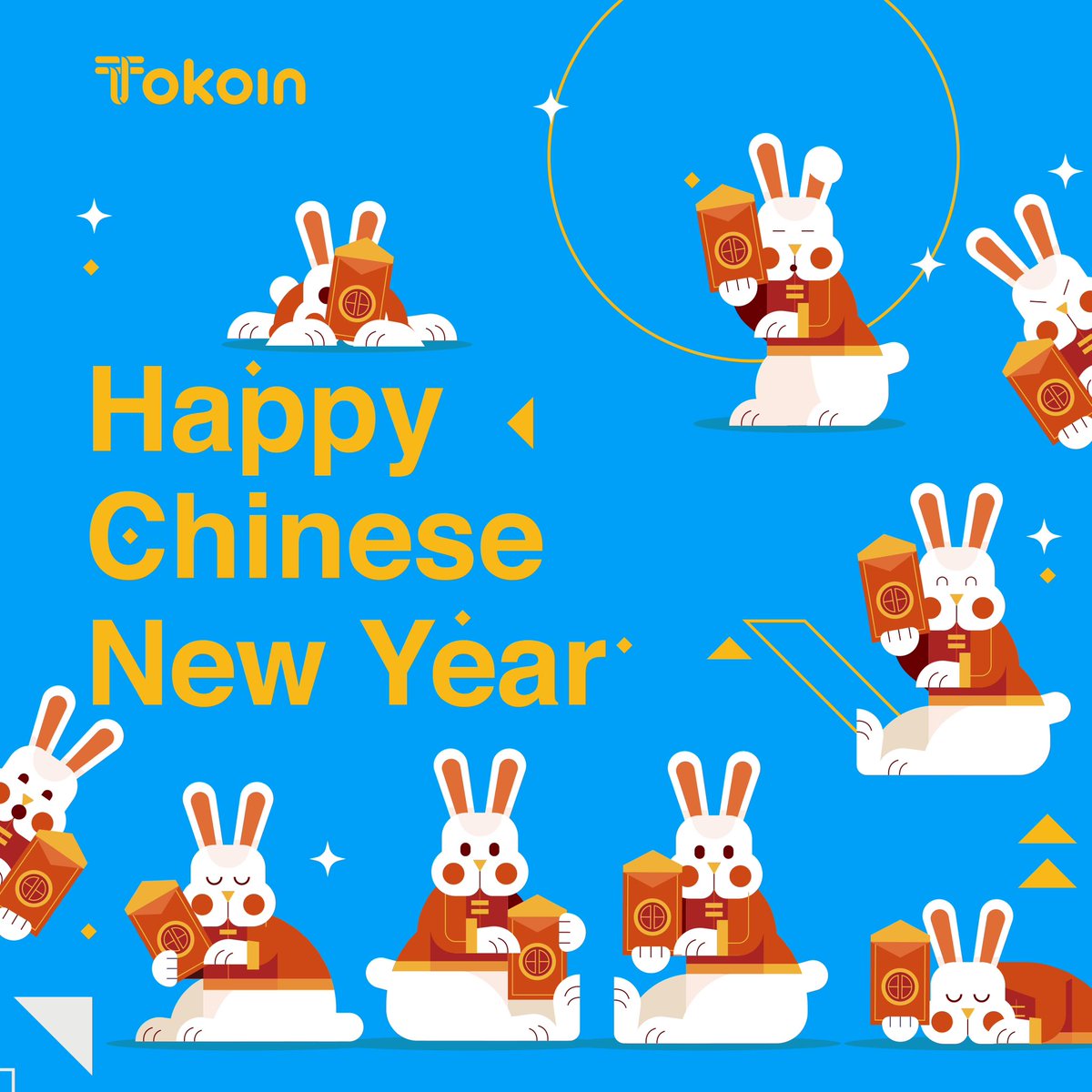 🐇The Year of the Rabbit heralds an abundance of luck and gifts.🐇
Join the celebration and spread the word to your friends and win $100USD for 10 winners.

🧧Can you tell us how many red envelopes are visible in the image?🧧

Remember to follow the guidelines on the post below!