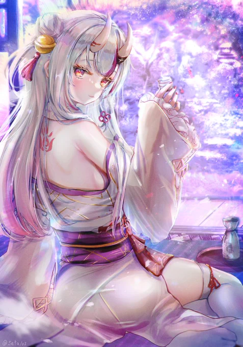 夢見酒 #百鬼絵巻 