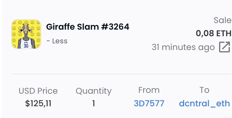 🚀Giraffe Slame #3264🚀

Minted Price: 0.005Eth

Selling Price: 0.08Eth

🔥🔥🔥Profit: +1.500%

Mint your Giraffe Slam here: mint.Hakaji.io