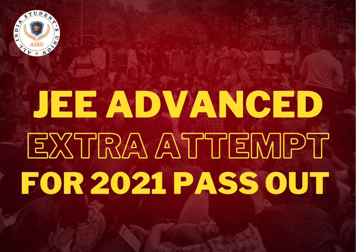 Er_Pragyan_01's tweet image. Requesting the Concerned Authorities @IITGuwahati @dpradhanbjp @iitdelhi @iitbombay @EduMinOfIndia to pls Allow an Extra attempt in #JEEAdvanced2023 For 2021 (XII) Passed Students.