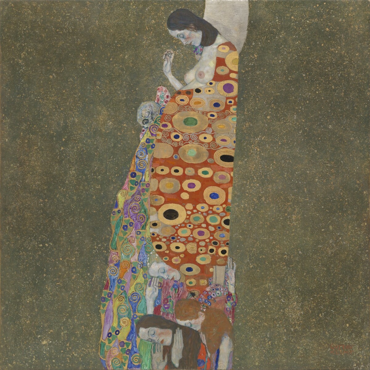 moma_paintings's tweet photo. Gustav Klimt, Hope, II, 1907-08 #gustavklimt #museumarchive https://t.co/NTAvuf6Ejx https://t.co/MTY48NzyIY