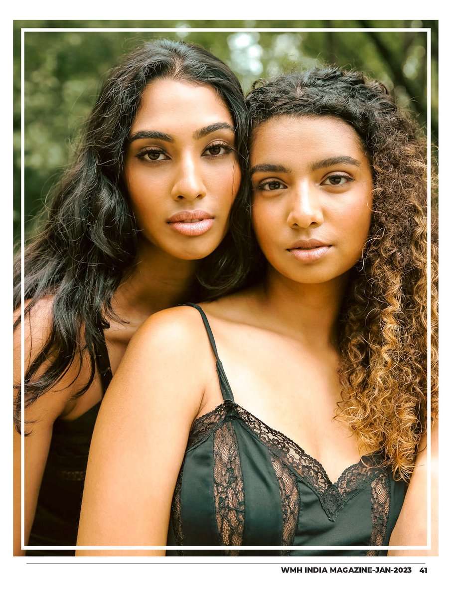 IndiaWmh's tweet photo. The countdown is over! The January Silver Edition is finally here. Check out the complete edition now on our official website.
.
Model Book: Naomi &amp; Sanjana
.
.
.
.
.
#wmhindia #officialkavyar #silveredition #magazinesubmission #newmagazine #newrelease #januarycover #january2023 https://t.co/AO15QbmTag