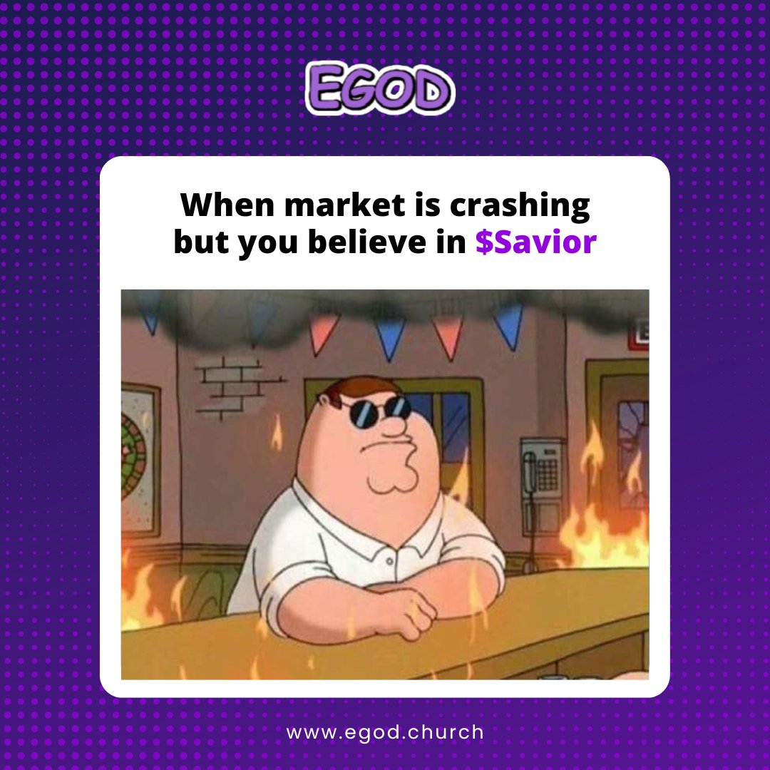 Believe in the lord and thou shalt be cherished ✨

Join the church ✨
✝️ linktr.ee/egodthesavior

#ameno #DOGE #CryptoNews