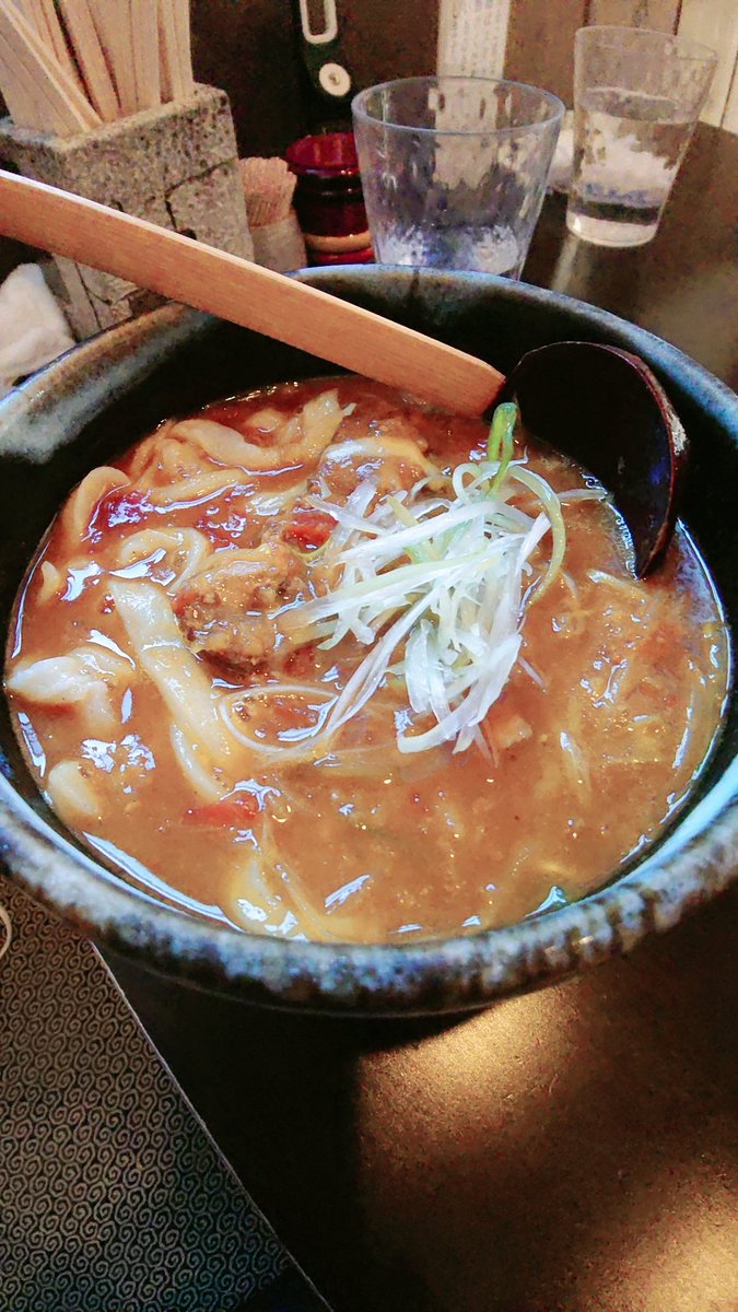 カレーうどんって美味しいよね🍛