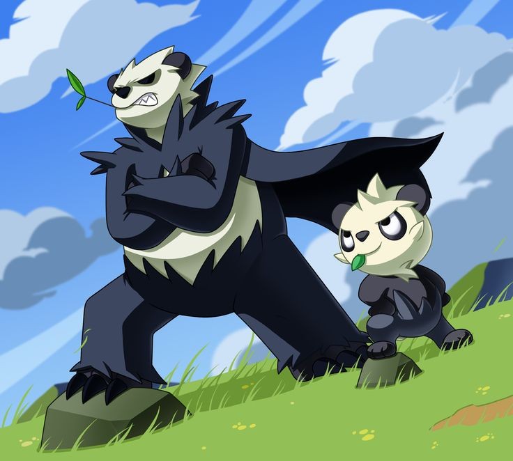 Pam_Panda_'s tweet photo. The trainer.               The Pokémon https://t.co/VI1LWeJMtJ
