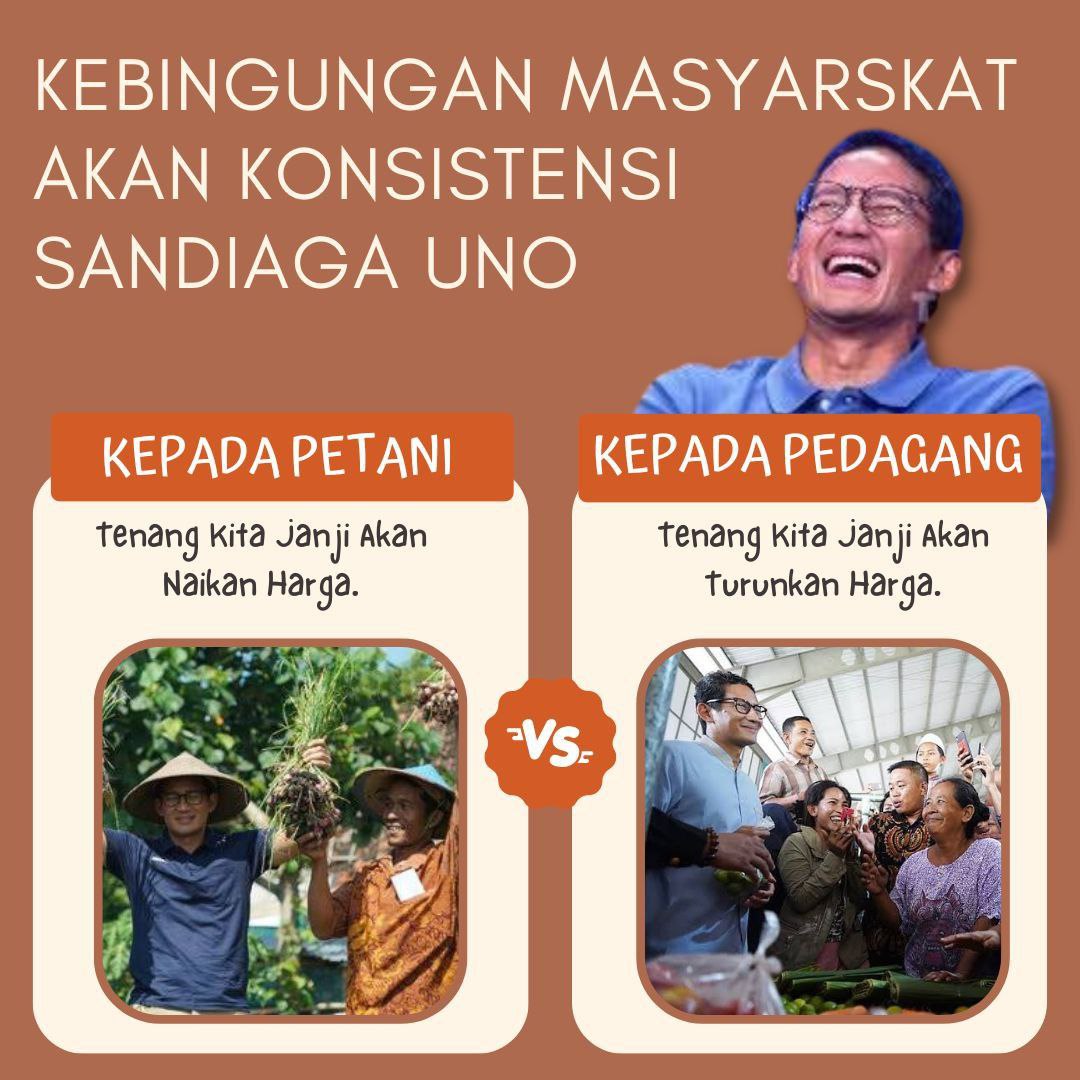 MASYARAKAT BINGUNG DENGAN SANDIAGA UNO, TERLALU BANYAK SANDIWARA!!! 
#sandiagauno #sandiagagagal #sandiagakebeletnyapres #sandiagasalahuddinuno #sandiwarauno #golkar #pilpres2024 #bandung #jawabarat