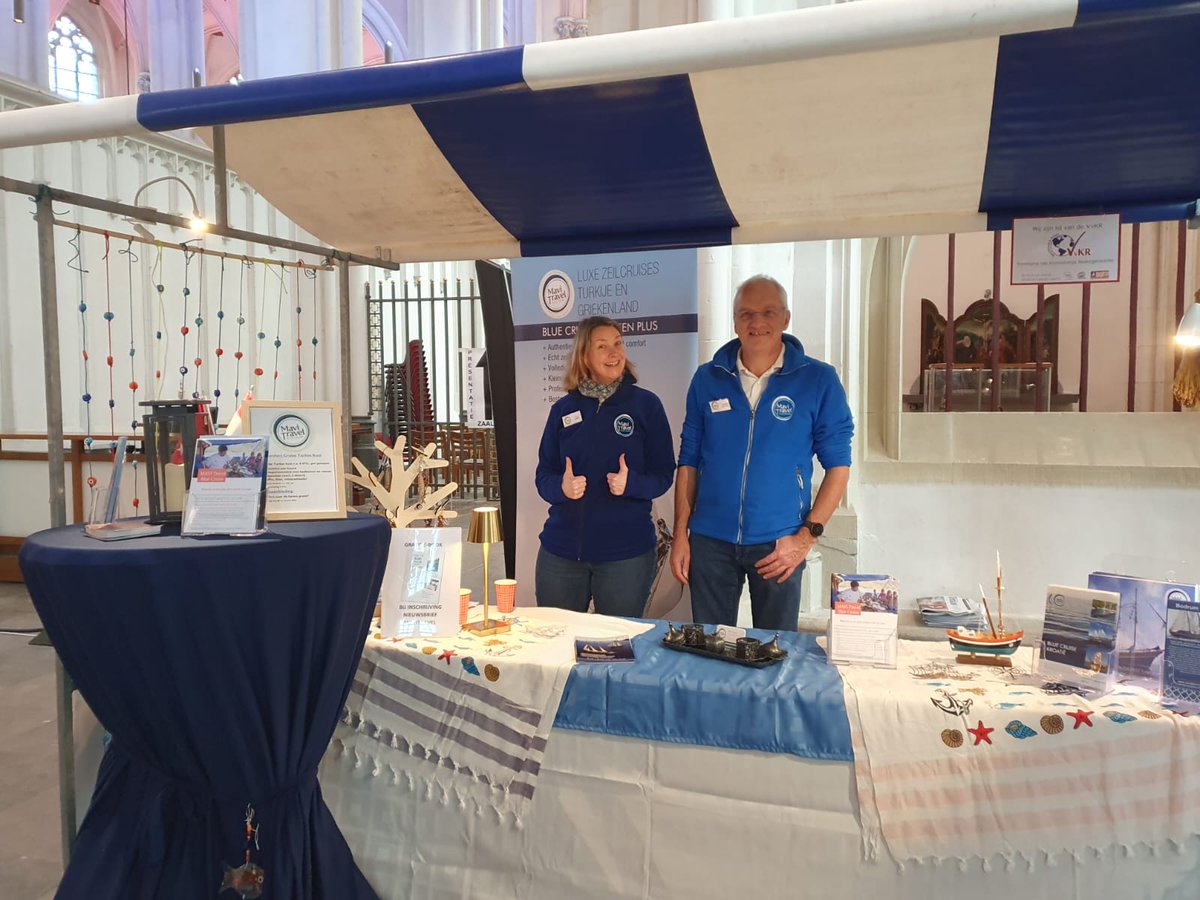 Guldenirmak's tweet photo. Another weekend,  another travel fair. Visit @MAVI_Travel at the Stevenskerk in #Nijmegen. Today until 18.30 and tomorrow! https://t.co/DDfElXZlen