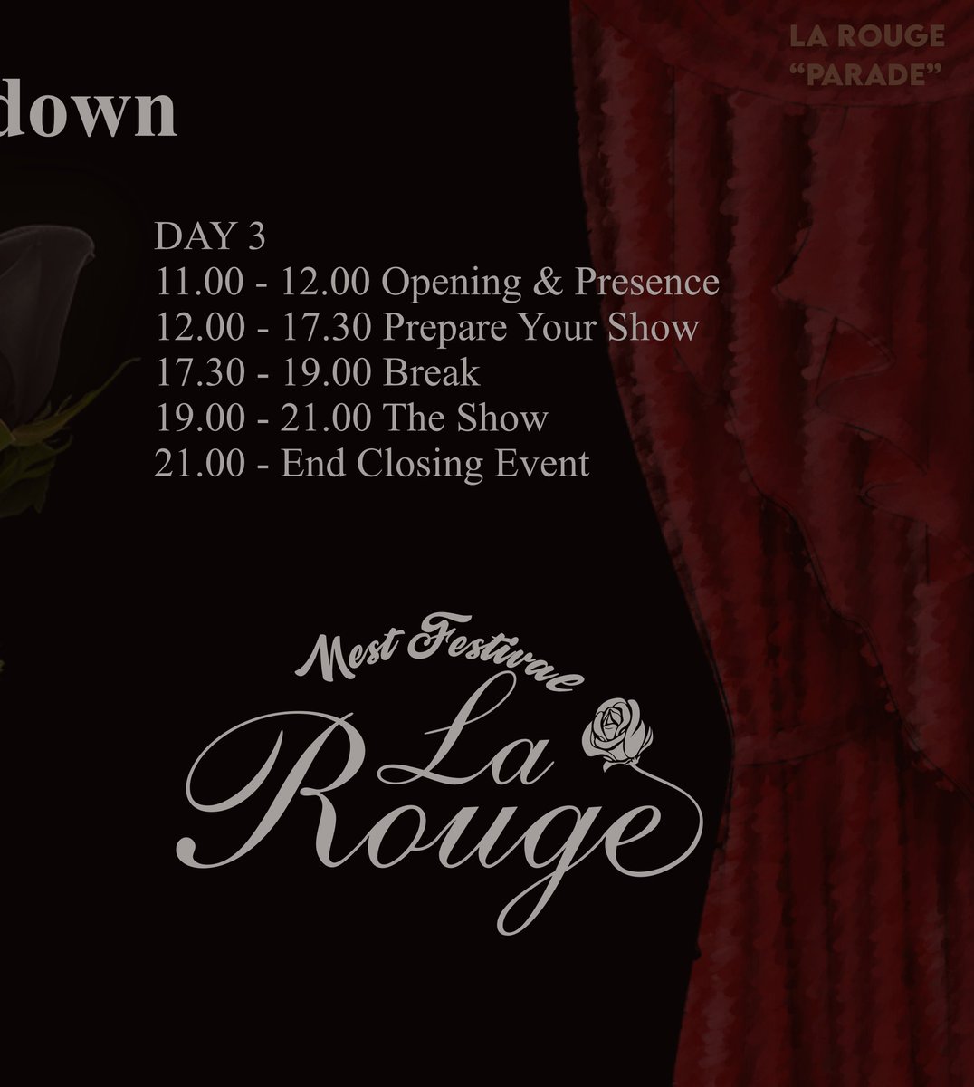 sohnperic's tweet photo. Due to @NeStFestivale parade : La Rouge &amp; @TheMightySounds farewell, I’ll be using my OC name and tweet a lot of OOC stuffs. If you’re feel uncomfortable, feel free to mute me until the event is over. Thank you! 

ericsohnnp https://t.co/EGsmWzSBGj