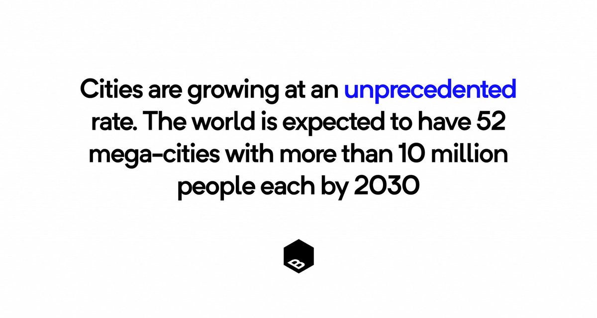 Cities are growing at an unprecedented rate. 

The world is expected to have 52 mega-cities with more than 10 million people each by 2030 – that’s two-thirds of the global population. How can we manage such exponential growth?

Read more:
beringar.co.uk/how-are-smart-…