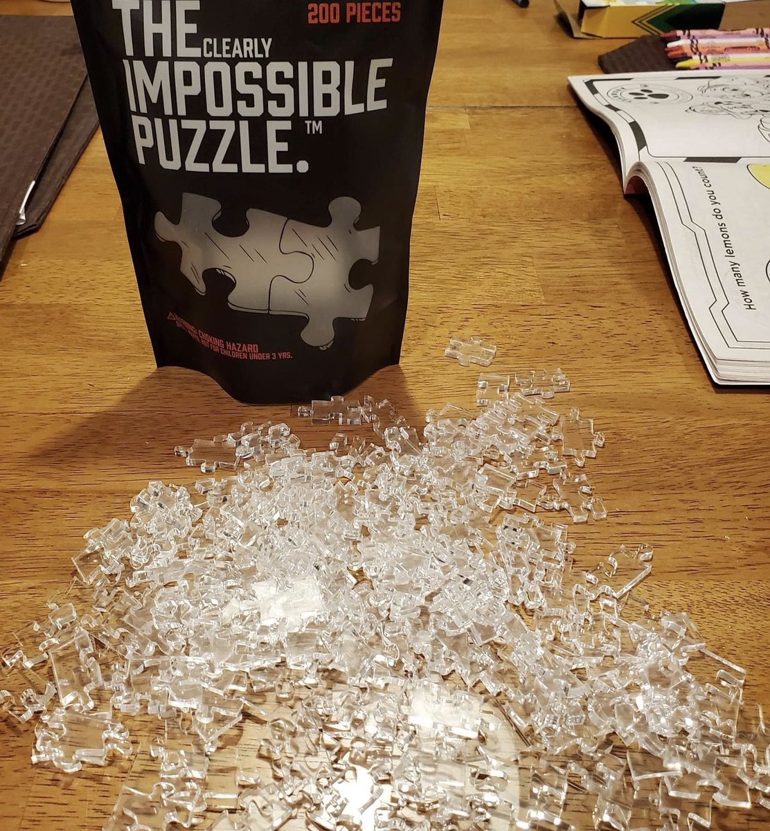 Beather420's tweet photo. Everytime I hangout w koron he forces me to finish this puzzle https://t.co/6nr03AnCQd