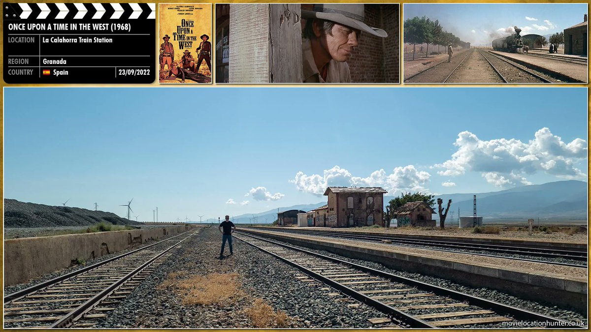 Once Upon a Time in the West (1968)

⭐ Claudia Cardinale, Henry Fonda, Jason Robards, Charles Bronson, Gabriele Ferzetti, Paolo Stoppa

🎥 Sergio Leone

🌍 La Calahorra Train Station, Granada, Spain 🇪🇸

#OnceUponaTimeintheWest #MovieLocation #FilmingLocation