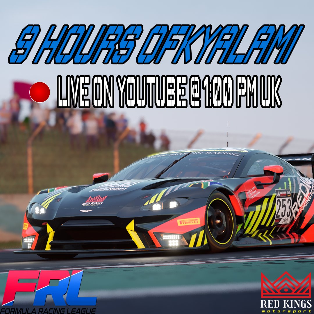 Mightymythi's tweet photo. TODAY'S THE DAY!

My first venture into team endurance racing and we kick off with 9 hours of Kyalami in the FRL Endurance GT 2023 Championship.

Come stop by and say Hi.

https://t.co/b5xwqlV4Oi 

#assettocorsa #assettocorsacompetizione #acc #simracing #lfm  #gt3 #gt3rs https://t.co/cEZW7adHRS