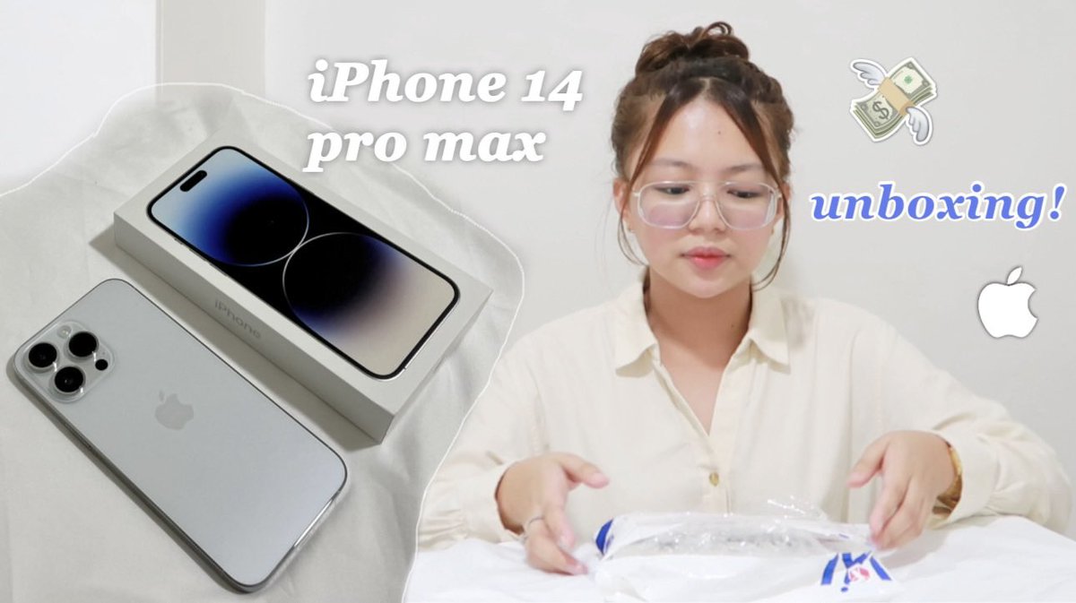 FayeBalbacal's tweet photo. IPHONE 14 PRO MAX UNBOXING 🥹💸
watch here: https://t.co/VM6b6WWKE4 https://t.co/uj8K2nVE5R