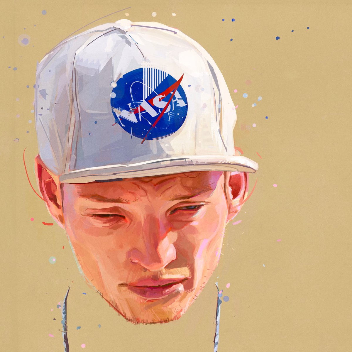 WellBeeArtist's tweet photo. @NASA #digitalpainting #weekendvibes https://t.co/fMpak4nQw8