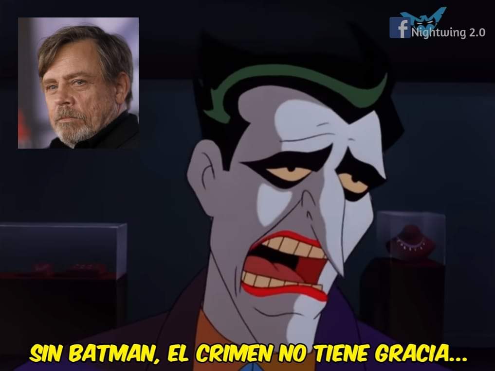 MARK HAMILL SE RETIRA DE SER EL JOKER!
Mark Hamill explica porque nunca volverá a interpretar al Joker :

"Llamaban y decían: 'Quieren que hagas el Joker', y mi única pregunta era: '¿Kevin Conroy es Batman?' Sin Kevin allí, no parece haber un Batman para mí". 💔
