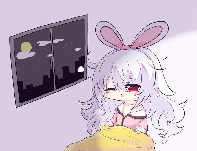 二度寝三度寝してたら夜だったラフィーちゃん#アズールレーン 