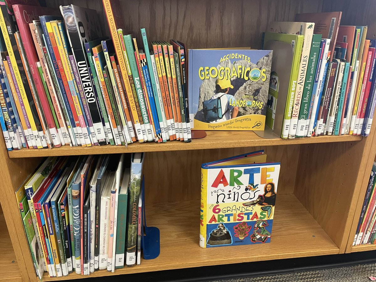 CPESspecialist's tweet photo. Weβve weeded, added dozens of new books, and re-displayed our Language section! The kids have taken notice! #cpesreads #cpesbelieves https://t.co/t4yNtFKBAD