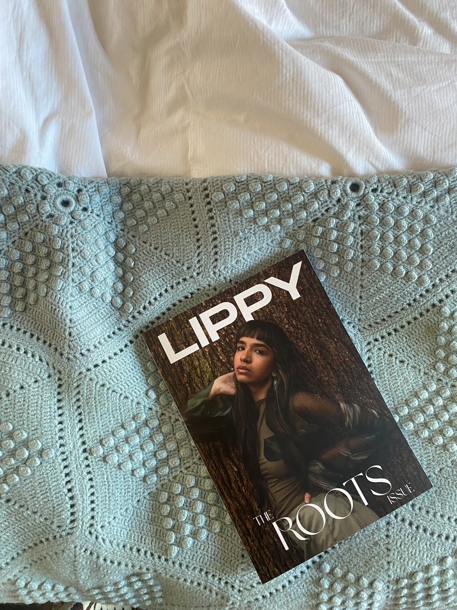 JuliaBrookes7's tweet photo. First print as Editor-in-Chief for @LippyMag, The ‘ROOTS’ Issue. https://t.co/6UPl8w6v8E
