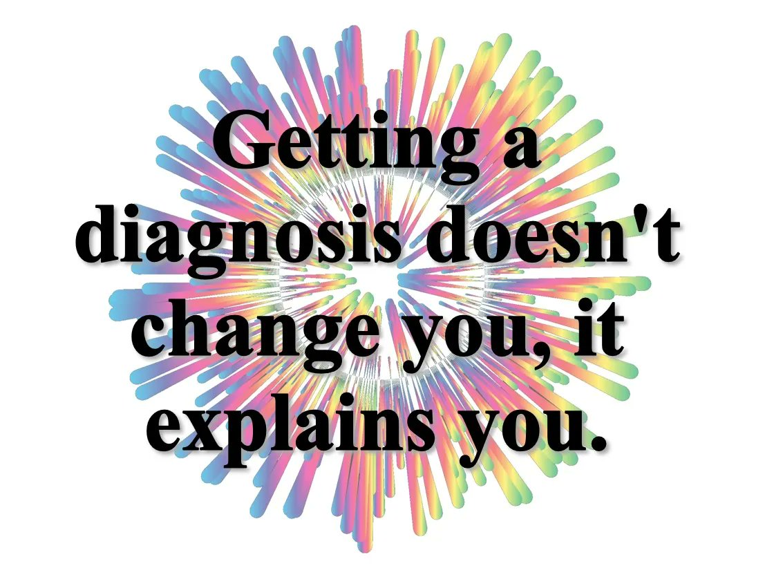 Ortoleva_S's tweet photo. Getting a diagnosis doesn't change you, it explains you.
#DisabledAndCapable #RepresentationMatters #WomenWithDisabilities https://t.co/OdtxZCQgxu