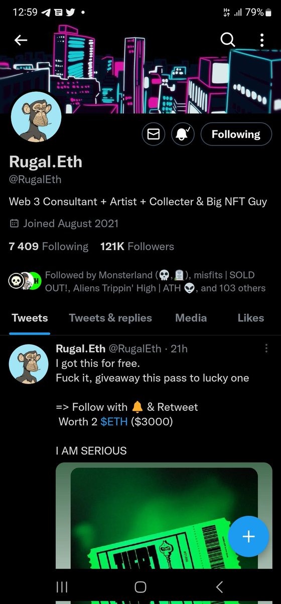 UnknownX_NFT's tweet photo. @RugalEth 0x9E5dc66Ba51Fb120c6d363C44E9402857cdCdF28 https://t.co/zJfdA6C286