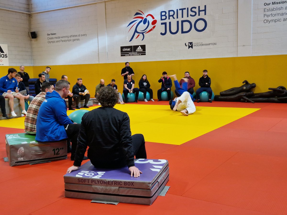 A fantastic mix of talks and practical demonstrations at the @basesuk <a href="/wlv_sport/">WLV Sport</a> combat sport workshop <a href="/BritishJudo/">#WeAreGBJudo🇬🇧🥋</a> <a href="/wlv_uni/">University of Wolverhampton</a>