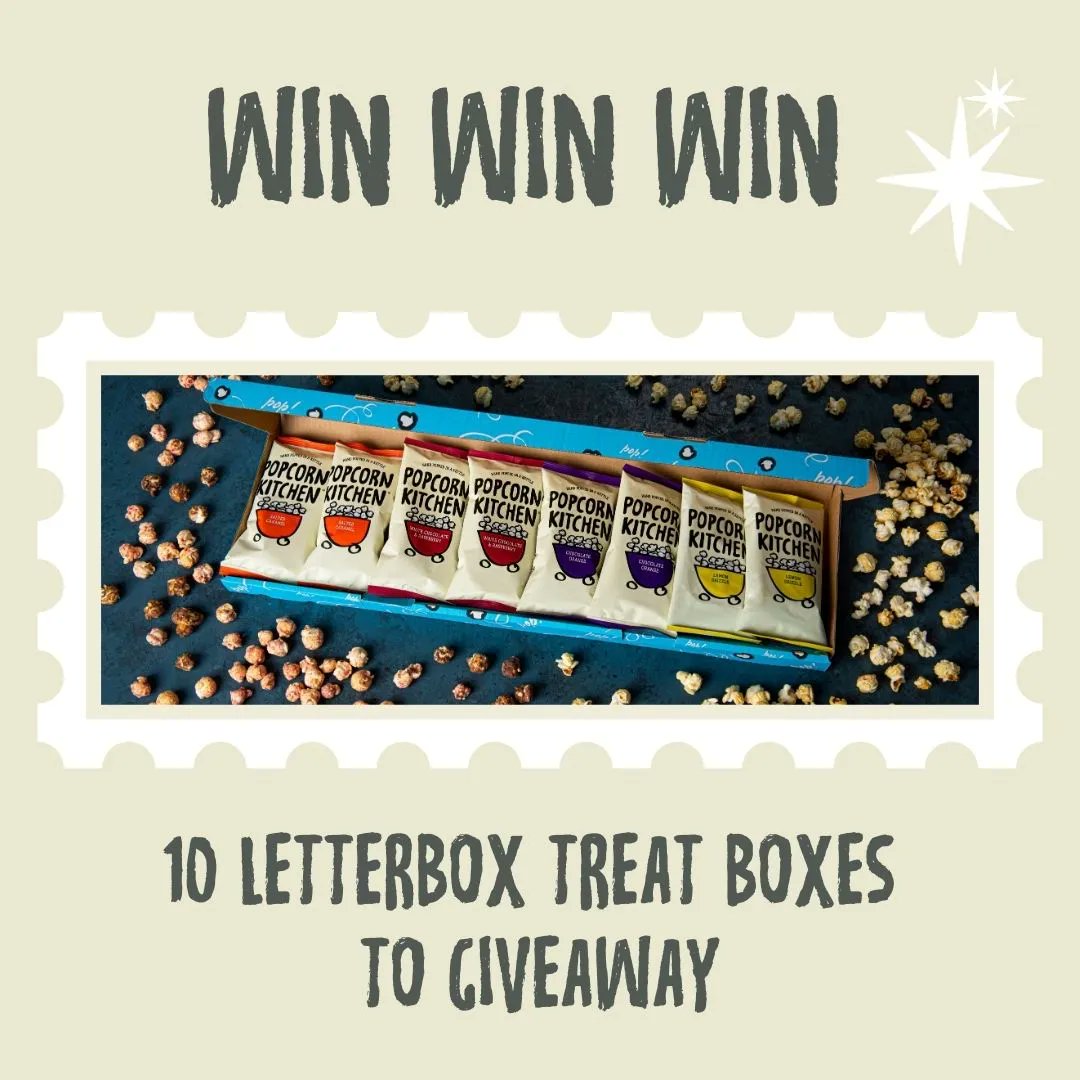 Beat the January Blues with our FANTASTIC Giveaway! We've got 10 Letterbox Treats Boxes to #giveaway!

To be in with a chance of WINNING, all you have to do is:
1. Follow @popcornkitchen 🤘🏻
2. Like this post 
3. Tag a friend💛
4. Retweet far and wide 🙌

*T&amp;C's apply, ends 28/01