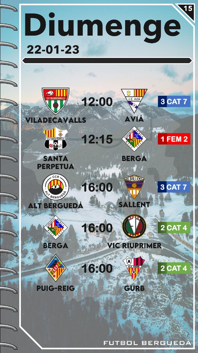 Futbol Berguedà tweet media