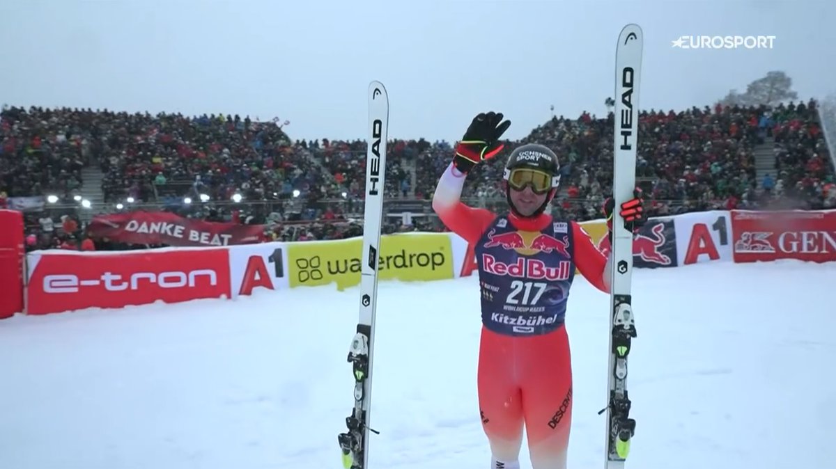 eWilmedia's tweet photo. Bye bye, Beat.
#Feuz #FISAlpine #Kitzbühel https://t.co/4UfNzeZMBF