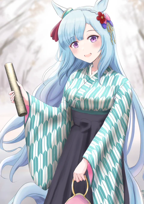#フォロワー1万人以下の絵師が力作を投稿してたくさんのフォローを貰うタグ女子大生メジロアルダンが最近の力作です! 