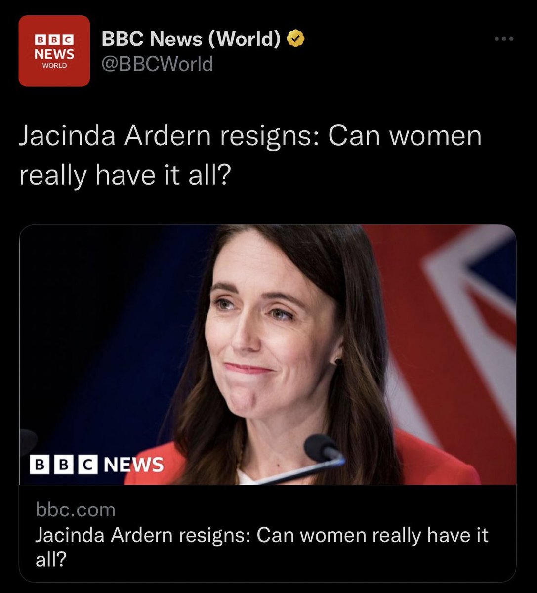 MarcyGrossman's tweet photo. This headline was a punch in the gut to all womankind. Not only was it the wrong take-away of @jacindaardern’s masterclass in courage &amp; leadership, it was a betrayal by one of our “trusted” news outlets. Taking it down was too little, too late. https://t.co/wIJIc7oejG