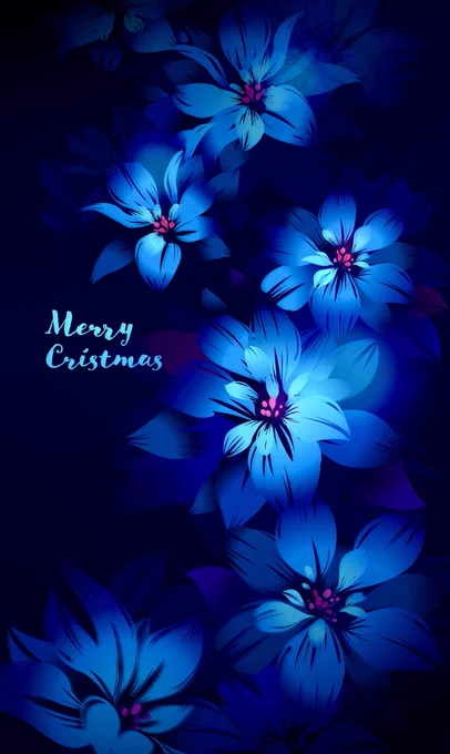 #同じ人が描いたとは思えないイラストを貼る見た人強制 去年のクリスマスのイラスト、で比較! やってみよー