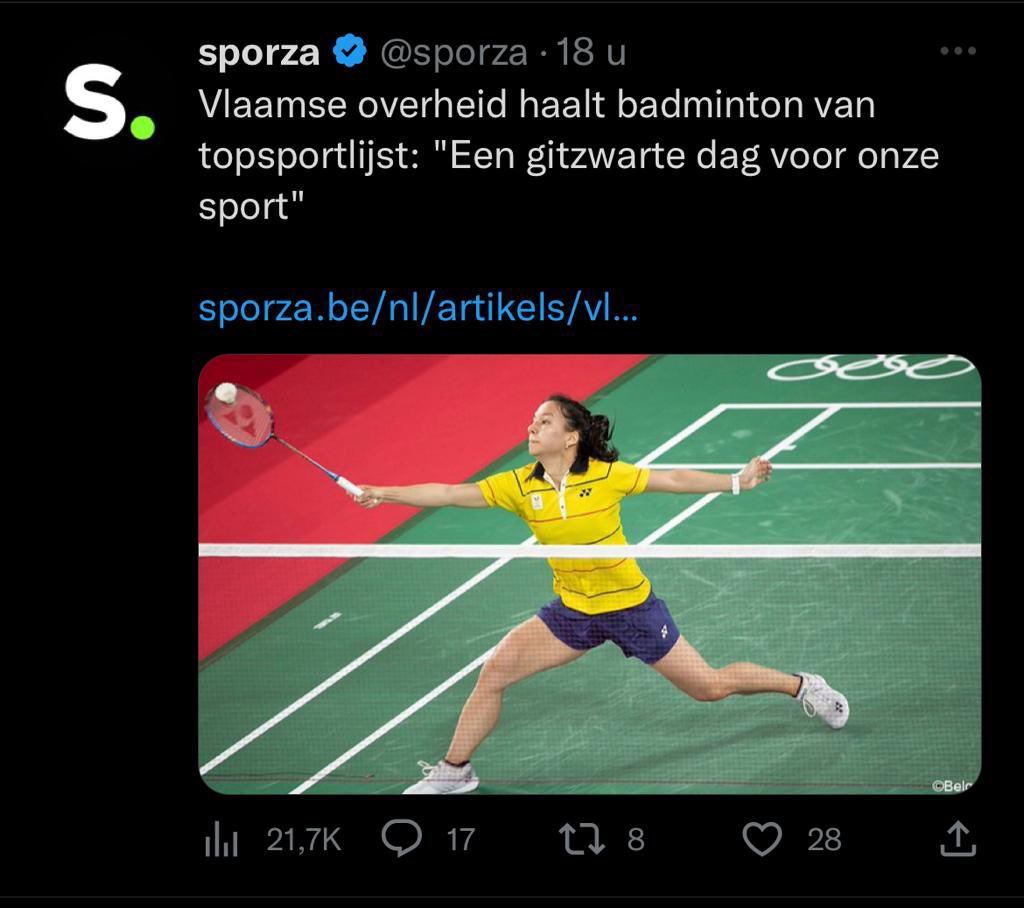 Die sport heeft veel van haar pluimpjes verloren.