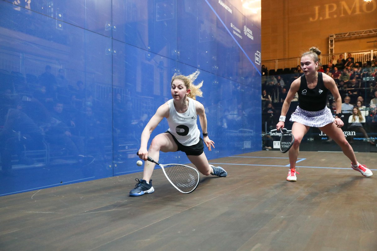 SQUASHTV on Twitter "Scintillating squash 🔥 ginakennedyy and TinneGilis treated the crowd in