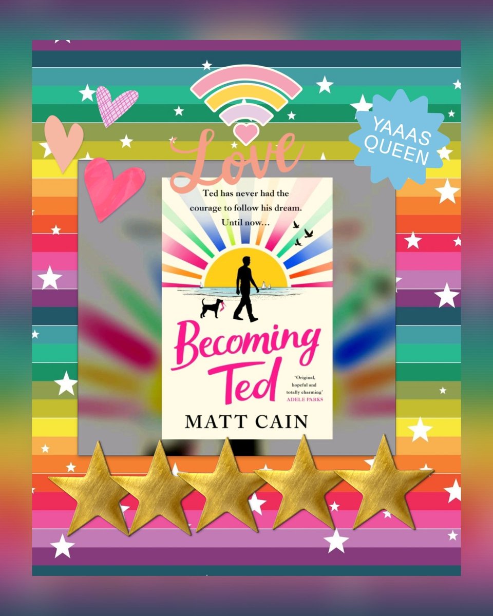Wow! 5 ⭐️ ⭐️ ⭐️ ⭐️ ⭐️ A triumph in characterisation.  Ted quickly imprinted on my heart. It was beautiful to see him grow in confidence and blossom after heartache.#becomingted #mattcain #thepigeonholehq #NetGalley #followyourdreams