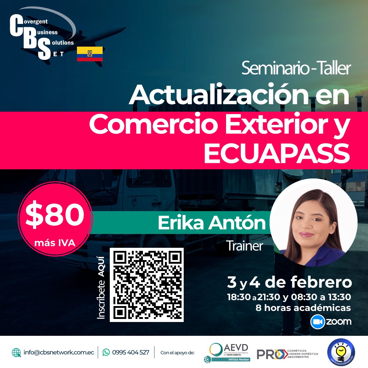rrosales1975's tweet photo. Conozca los cambios generados en la legislación de comercio exterior y algunos aspectos operativos del #Ecuapass, descuento especial del -20% hasta el 31 de enero.

👉👉👉 https://t.co/8EcL7cF3RN

#comerciointernacional #comercioexterior #importaciones #aduana https://t.co/Gio3XFwK3f
