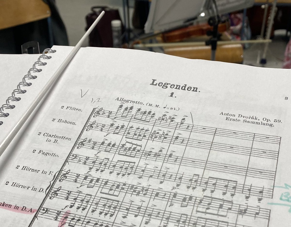OrpingtonSO's tweet photo. We’re back! Rehearsals have begun for our spring concert, which will include Dvorak’s colourful Legends suite. Stay tuned for more! https://t.co/Z7GYosb9BL