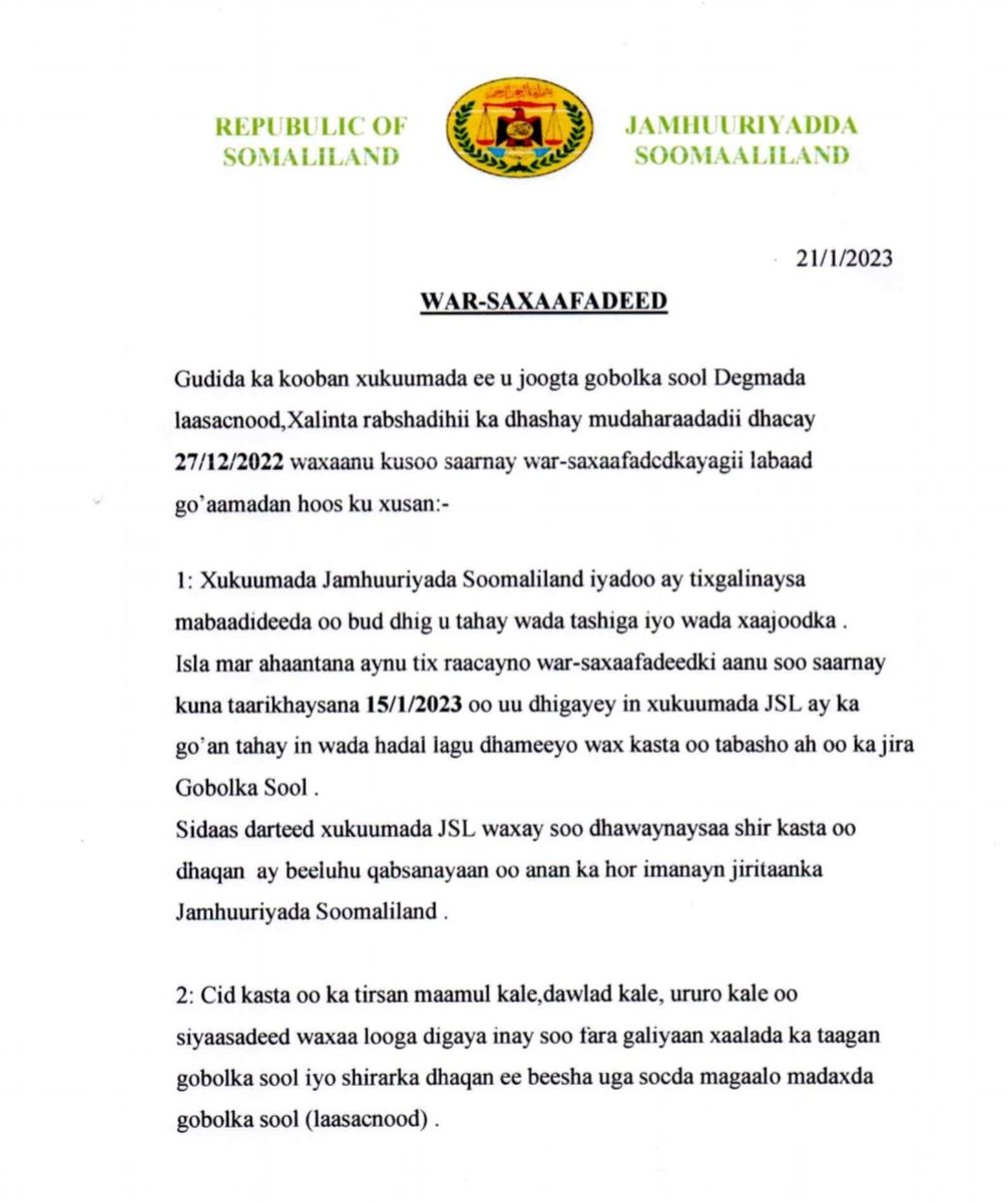 Abdiqani Mahamoud Ateye tweet media