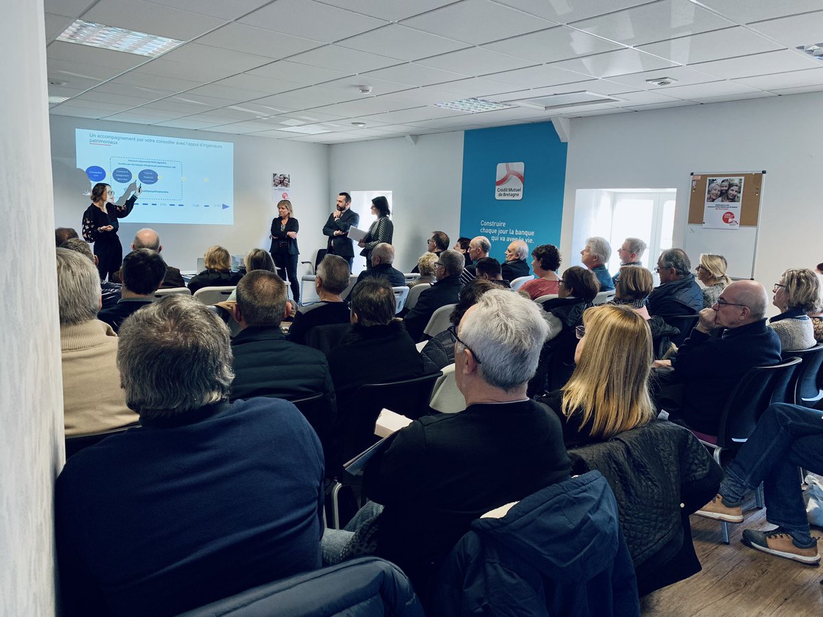 Aujourd’hui grande réunion Ma Succession avec nos sociétaires !

🏠 Bilan patrimonial 
👨‍👩‍👧‍👦 Bilan successoral 
💡Accompagnement personnalisé 

L’avenir se prepare aujourd’hui !