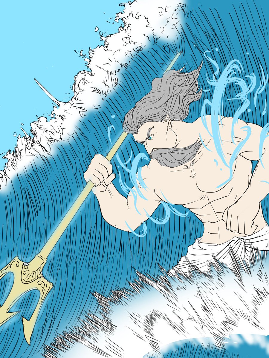 onecolo05039428's tweet photo. 新しいNFTプロジェクトの準備中です。
ポセイドンのイラストの製作中。
色のベースの着色が完了しました。

これから細かい部分に着手します。

#NFT 
#NFTs 
#opensea 
#OpenSeaNFT 
#イラスト好きな人とつながりたい
#art 
#絵描きさんと繫がりたい
#イラスト https://t.co/CrGp8bM53m
