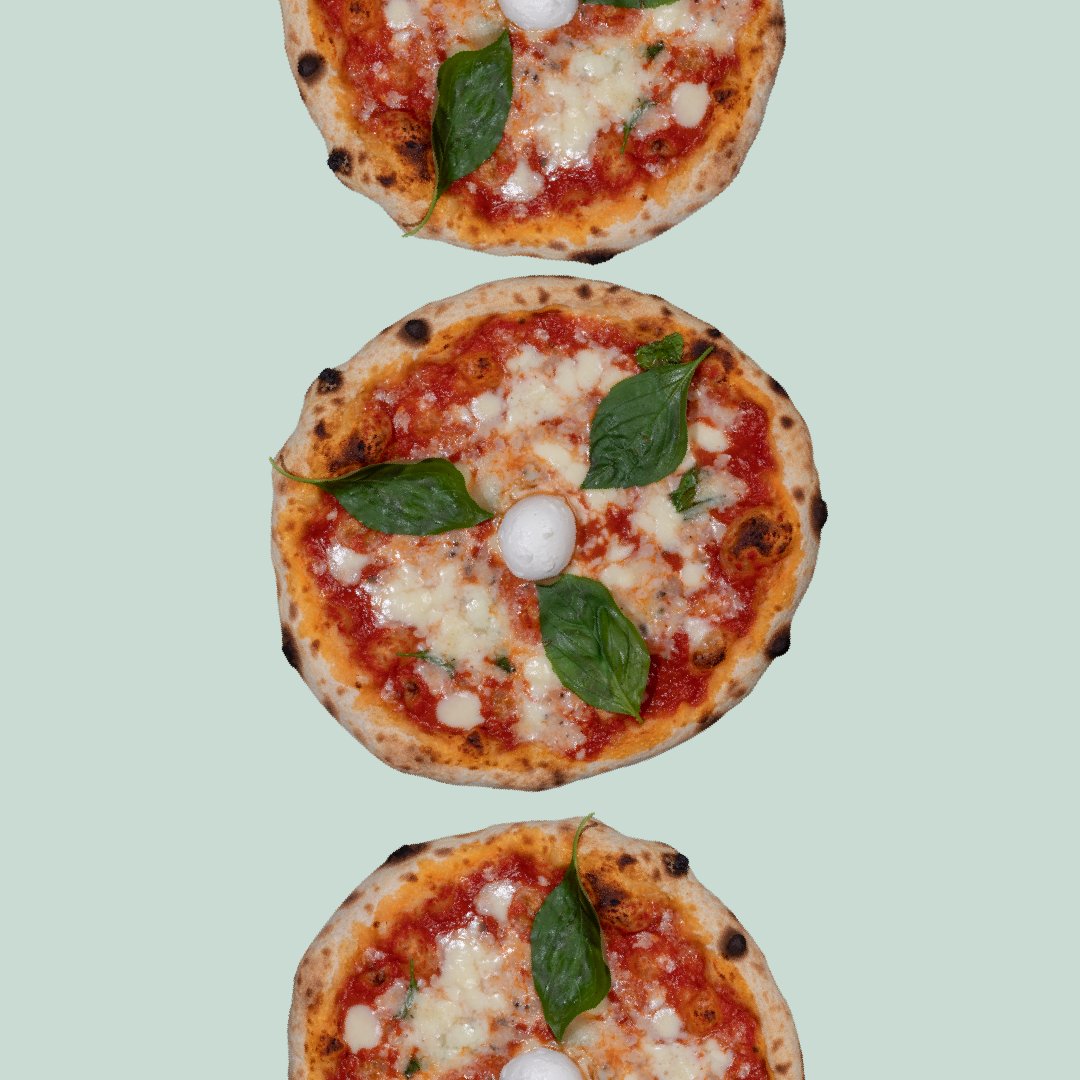 بيتزا البافلو موزاريلا لذيــذة  بأنواع جبن عجيبة!  😍
Our buffalo mozzarella pizza is to die for! 😍